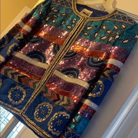 sequin jacket - Picture 2 of 3